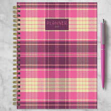 Load image into Gallery viewer, TF Publishing - Paper Goods - 2024 Preppy in Pink Medium Weekly Monthly Planner
