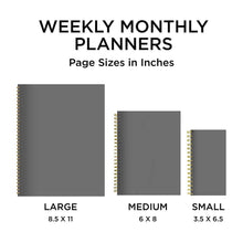 Load image into Gallery viewer, TF Publishing - Paper Goods - 2024 Preppy in Pink Medium Weekly Monthly Planner
