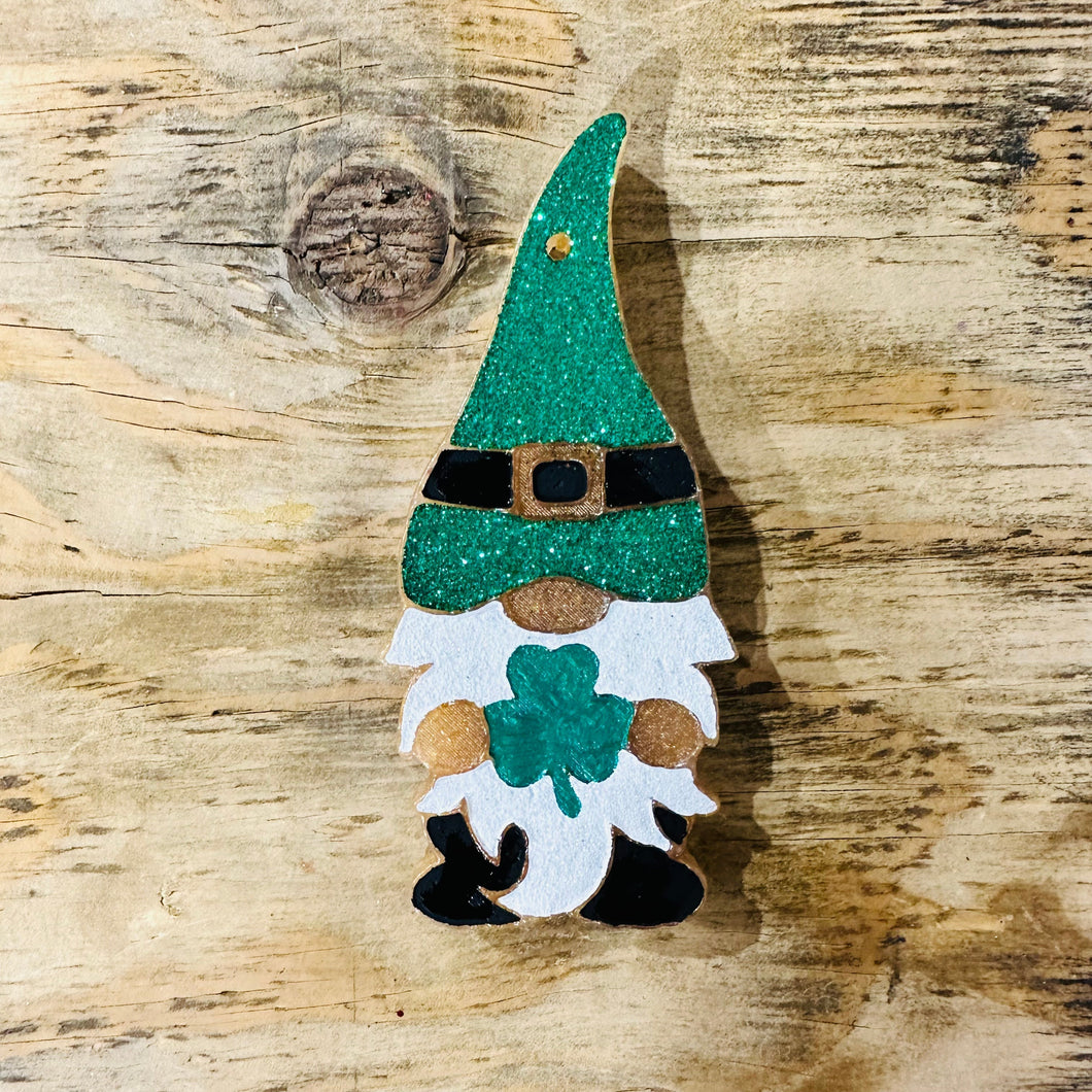 St. Patricks Car Freshie | Gnome