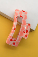 Load image into Gallery viewer, Valentine’s Gift Rectangle Hair Claw Clips
