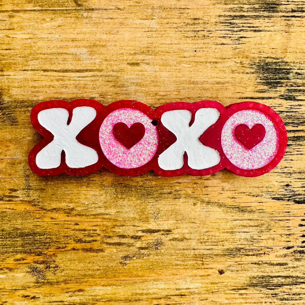 Valentines Car Freshie | “XOXO”
