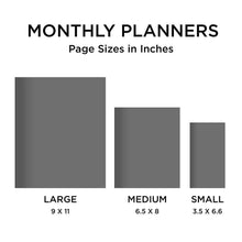 Load image into Gallery viewer, TF Publishing - Paper Goods - 2024 Bali Stripe Large Monthly Planner
