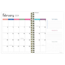 Load image into Gallery viewer, TF Publishing - Paper Goods - 2024 Let Yourself Shine Medium Weekly Monthly Planner
