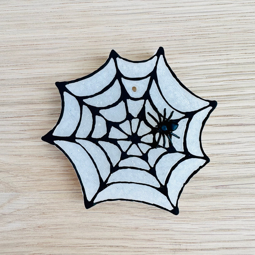 Halloween Spider Web Car Freshie