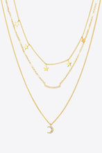 Load image into Gallery viewer, Star and Moon Pendant Necklace
