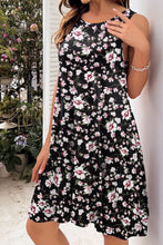 Load image into Gallery viewer, Printed Round Neck Sleeveless Dress
