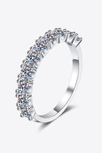Load image into Gallery viewer, 1 Carat Moissanite Half-Eternity Ring
