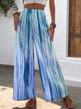Load image into Gallery viewer, Striped High Waist Wide Leg Pants
