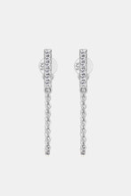 Load image into Gallery viewer, Moissanite 925 Sterling Silver Connected Earrings
