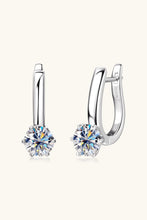Load image into Gallery viewer, 2 Carat Moissanite 925 Sterling Silver Earrings
