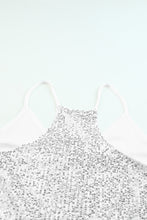 Load image into Gallery viewer, Sequin V-Neck Cami Top

