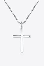 Load image into Gallery viewer, Cross Pendant 925 Sterling Silver Necklace

