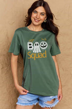 Load image into Gallery viewer, Simply Love Full Size BOO SQUAD Graphic Cotton T-Shirt
