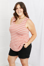 Load image into Gallery viewer, Zenana Find Your Path Full Size Sleeveless Striped Top
