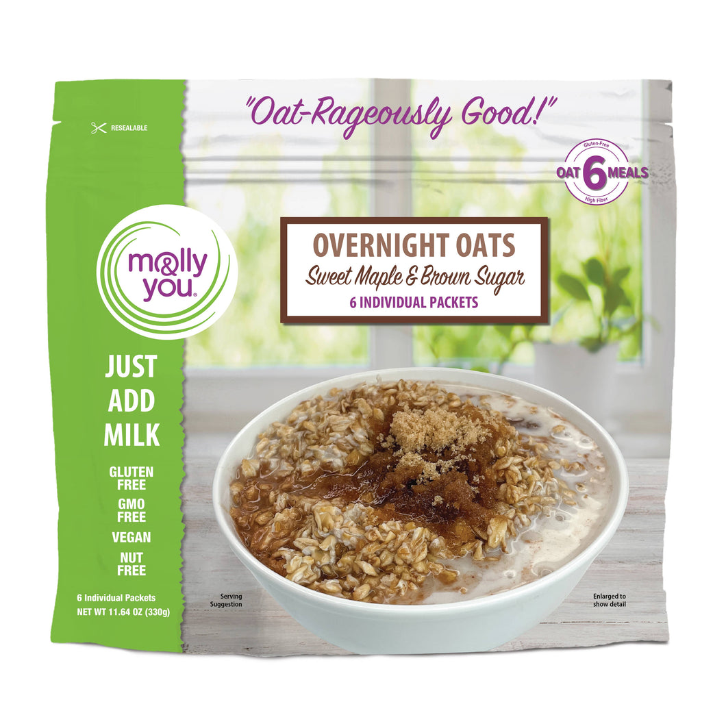 molly&you® - Sweet Maple & Brown Sugar Overnight Oats