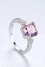 Load image into Gallery viewer, Morganite 925 Sterling Silver Ring

