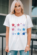 Load image into Gallery viewer, Star Graphic Round Neck Tee
