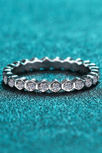 Load image into Gallery viewer, Moissanite 925 Sterling Silver Eternity Ring
