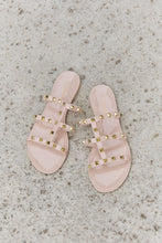 Load image into Gallery viewer, Forever Link Studded Cage Strap Slide Jelly Sandal
