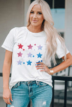 Load image into Gallery viewer, Star Graphic Round Neck Tee
