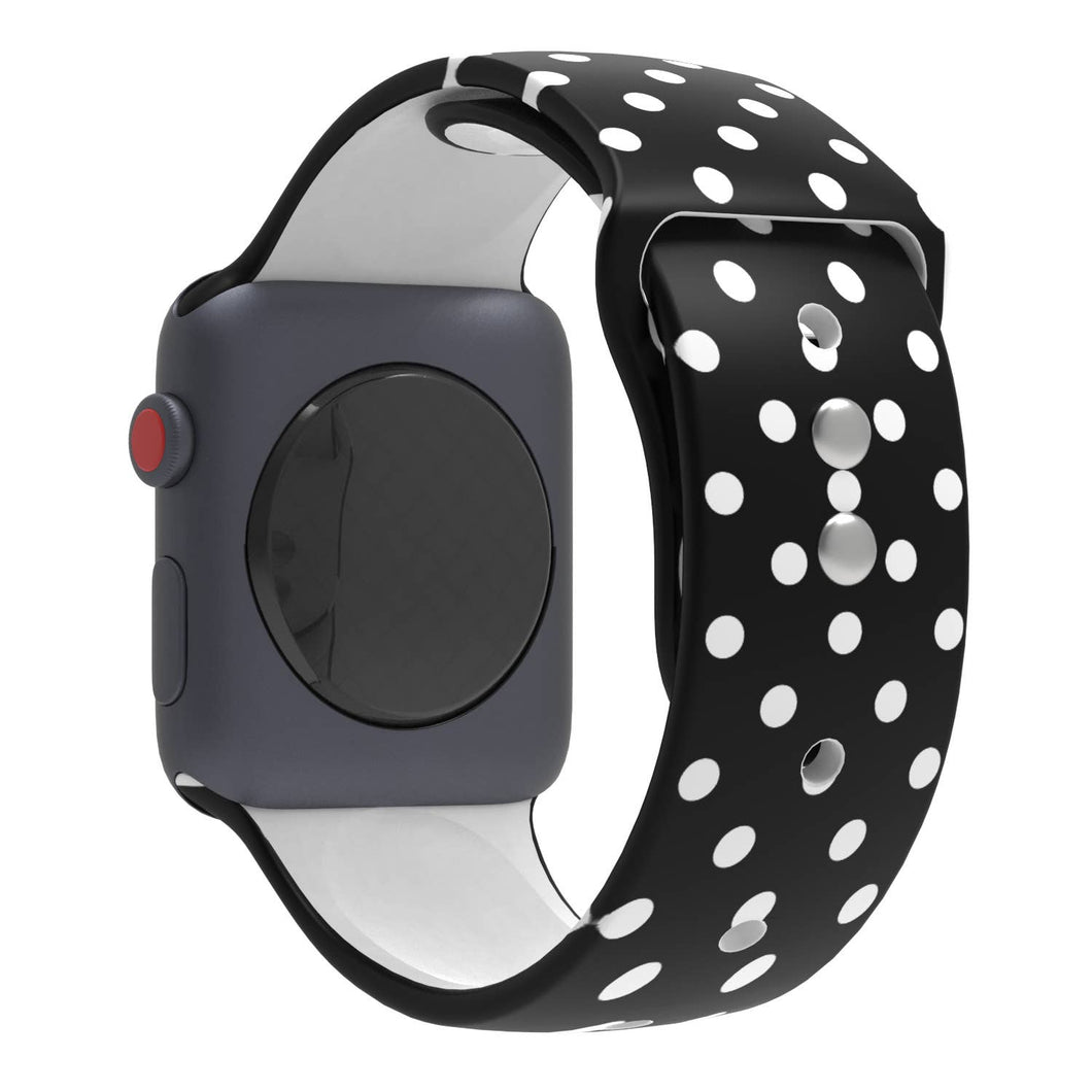 ShopTrendsNow - Printed Apple Watch Silicone Band Fruits Polka Dots Animal