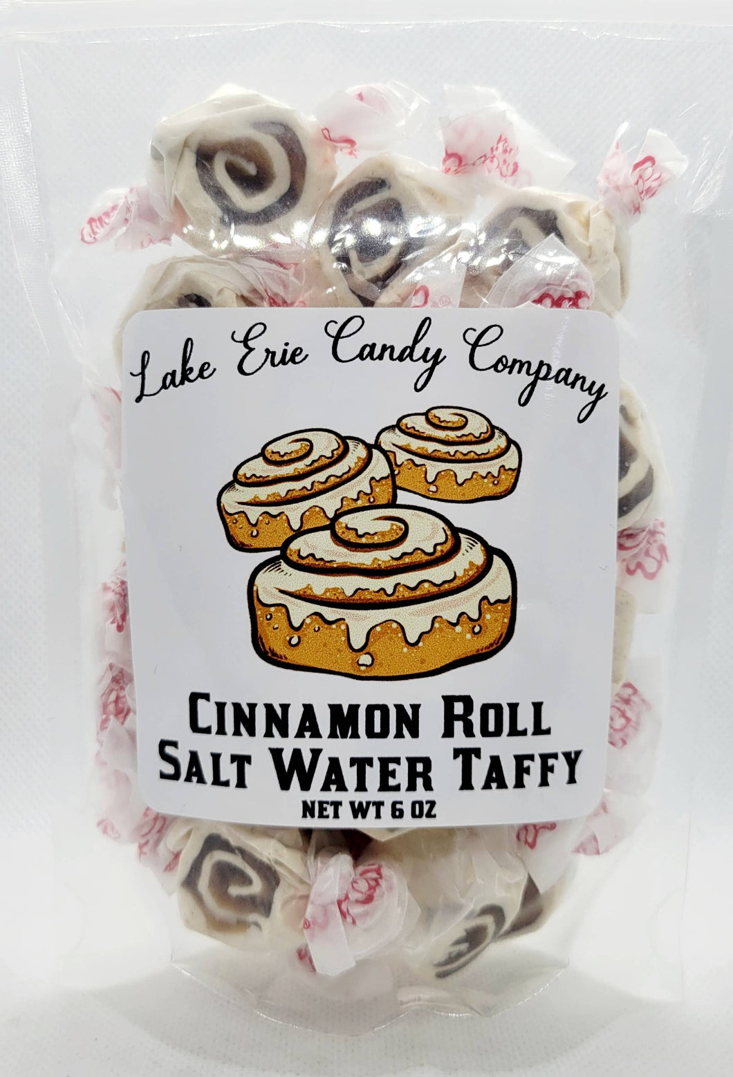 Lake Erie Candy Company - Cinnamon Roll Salt Water Taffy