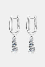 Load image into Gallery viewer, 1.8 Carat Moissanite 925 Sterling Silver Drop Earrings
