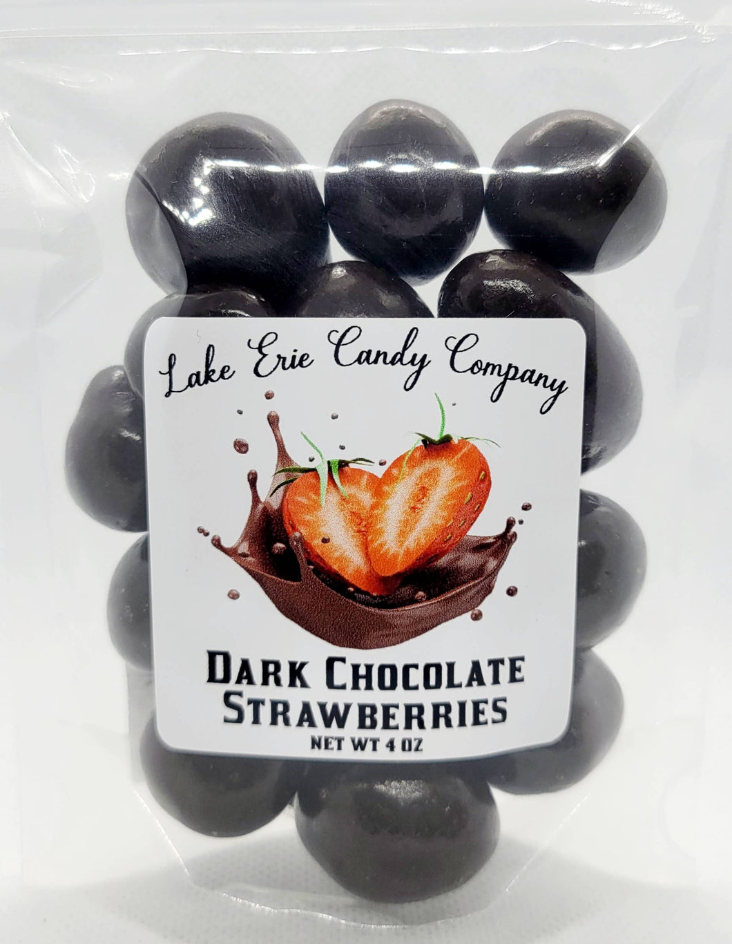 Lake Erie Candy Company - Dark Chocolate Strawberries