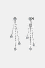 Load image into Gallery viewer, 1.2 Carat Moissanite Layered Chain Earrings
