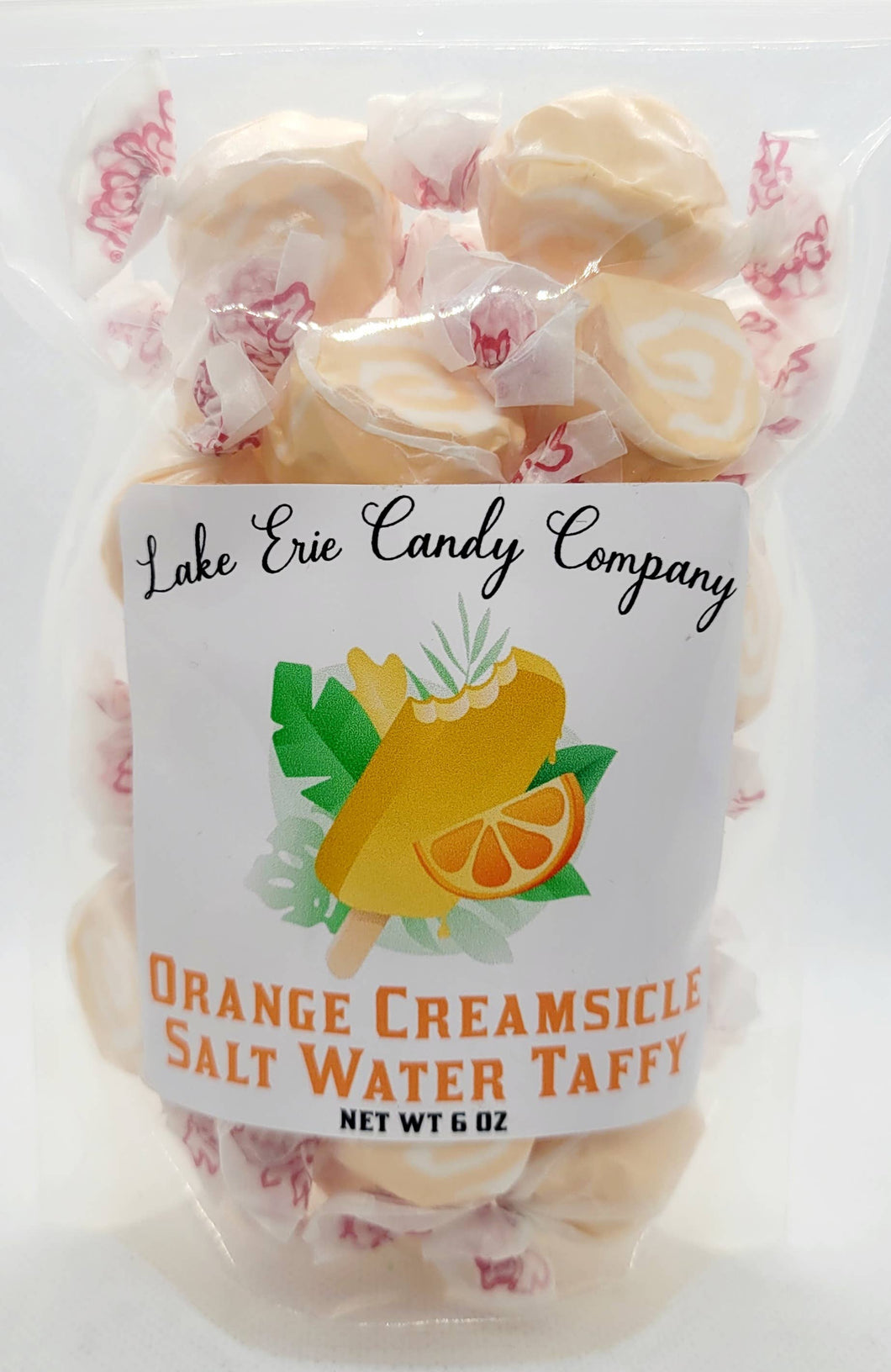 Lake Erie Candy Company - Orange Creamsicle Salt Water Taffy